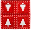 Sovie HOME Weihnachtsserviette White Tree in Rot aus Produktbild-Vorschau 4