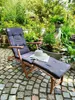 CASARIA® Sonnenliege Holz inkl. Auflage Anthrazit Produktbild-Vorschau 13