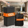 100L Noir Rangement des bouteilles consignées avec Voir les images du produit 11