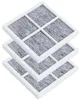 3er-Pack Kühlschrank-Luftfilter, Aktivkohle, kompatibel mit LG LT120F Podgląd zdjęcia produktu