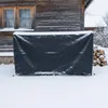 Étagère à bois Relaxdays avec couvercle, pour bûches à Voir les images du produit 7