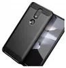 Karbónové puzdro Puzdro Puzdro pre Nokia 2.4 Black Náhľad obrázku produktu 1