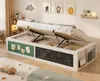 Flieks Hydraulisches Kinderbett 90x200cm mit Stauraum, Produktbild-Vorschau 2