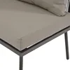 A close-up view of the cushion and frame of an outdoor lounge chair. Anteprima dell’immagine prodotto