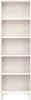 Skye Decor, Potena, librerie, bianco, truciolato Anteprima dell’immagine prodotto 3