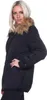 Damen Winterjacke Fellimitat Langarm Jacke Outerwear; Produktbild-Vorschau 4