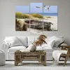 Bild auf Leinwand - Leinwandbild - 3 Teile - Strand Möwen Produktbild-Vorschau 6
