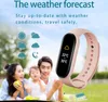 Bracelet de sport intelligent M6, écran couleur TFT 0,96 Voir les images du produit 7