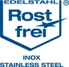 TENTE Lenkrolle Edelstahl Platte nachlaufender Totalfestst. Produktbild-Vorschau 2