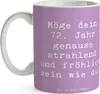 Mr. & Mrs. Panda Trinkbecher Spruch 72. Geburtstag Freude Produktbild-Vorschau 3