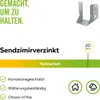 Alberts 25x Balkenschuh Typ A, sendzimirverzinkt, 50x105 mm Produktbild-Vorschau 7