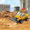 BLOCKI MyCity Baustelle Bulldozer Bausatz Fahrzeug Produktbild-Vorschau 2