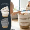 HMF Aufbewahrungskorb mit versteckten Griffen, runder Korb Produktbild-Vorschau 9