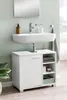Vanity Unit WL5.341 60x55x32cm Bílá koupelnová skříňka Náhled obrázku produktu 12
