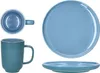 Ritzenhoff Jasper 12tlg Frühstücksset Ozeanblau Steingut Produktbild-Vorschau 7