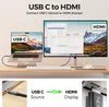deleyCON 0,5m USB-C auf HDMI Kabel Kurz 4K UHD 60Hz Produktbild-Vorschau 3