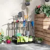 Outsunny Organiseur d'outils de jardin avec crochets, Voir les images du produit 2