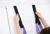Růžová hrazda na jógu, pás Back Leg Stretch Strap Door Náhled obrázku produktu 5