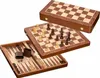 Schach-Backgammon-Dame-Set Produktbild-Vorschau 2