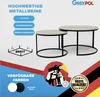 Skandinavischer 2er Set runder Couchtisch Lavo mit Produktbild-Vorschau 5