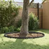 vidaXL Rasenkante 30 stk. 103 x 15 cm Stahl Schwarz Produktbild-Vorschau 4