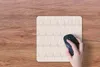 MuchoWow® Mauspad Mousepad Sommer - Bögen - Weiß 30x30 cm - Produktbild-Vorschau 3