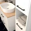 10x Möbelgriff Wide, Schwarz, 160 mm, inkl. Schrauben Produktbild-Vorschau 5