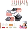 MODFU Küchenspielzeuge 28-teiliges Kochspielzeug-Set – Produktbild-Vorschau 5