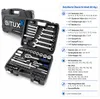 Bituxx coffret à cliquet 82pcs noir MS-13373 Voir les images du produit 3