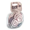 LOVI Cumlík silikónový dynamický Botanic Girl 0-6 m 2 ks Náhľad obrázku produktu 4