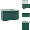 vidaXL Zahradní box zelený 171 x 99 x 93 cm - Zahradní boxy Náhled obrázku produktu 1