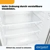 Exquisit Vollraumkühlschrank KS16-V-040D inoxlook | Produktbild-Vorschau 9