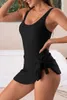 Damen Badeanzug Badekleid Einteilig Tankini Bauchweg Produktbild-Vorschau 3