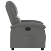 vidaXL Fauteuil relax électrique gris foncé Tissu Voir les images du produit 11