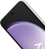 Close-up of the top corner of a smartphone screen, showing the front camera. Produktbild-Vorschau