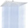 DERW 12 Zoll Regendusche Duschkopf (30 x 30 cm), Edelstahl Produktbild-Vorschau 2