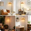 ZMH Stojací lampa Boho, stojací lampa do obývacího pokoje, Náhled obrázku produktu 7