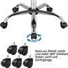 Krzesło biurowe Yaheetech ergonomiczne krzesło do biurka, Podgląd zdjęcia produktu 11