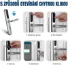 BOT Chytrá klika TTLock V1 72-92mm variabilní stříbrná Náhled obrázku produktu 6
