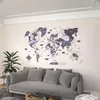 ColorfullWorlds 3D Holz-Weltkarte Wandkunst, UV Druck Produktbild-Vorschau 5