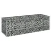 A rectangular gabion planter filled with stones, shown against a white background. Anteprima dell’immagine prodotto