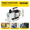 VEVOR Pompa próżniowa 8 CFM 1 HP Dwustopniowa pompa Podgląd zdjęcia produktu 7