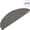 vidaXL Tapis de sol auto-adhésifs 15 pcs. 56x17x3 cm Gris Voir les images du produit 9