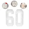 60 podświetlanych cyfr, dekoracja na 60 urodziny, Podgląd zdjęcia produktu 1