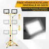 Izrielar Faretto da cantiere a LED, 2x100W Faretto 6500K Anteprima dell’immagine prodotto 3