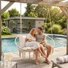 Hängesessel 'Kailua' mit Kissen für 2 Personen 135 x 129 x Produktbild-Vorschau 5