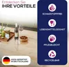 Glasklar Folie 2 mm + abgeschrägte Kante, transparente Produktbild-Vorschau 6