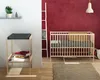 WEBABY - Wickeltisch 1 Regal Buche roh MILO | 74 x 54 x 88 Produktbild-Vorschau 3