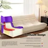 TWSOUL beanbag podlahová pohovka, beanbag pohovka, húsenica Náhľad obrázku produktu 3