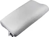 A white ergonomic pillow on a white background. Produktbild-Vorschau